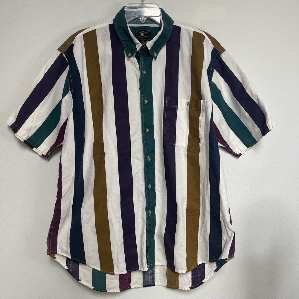 Jeremy Slade Vintage button up Tee 100% Cotton 🔥
